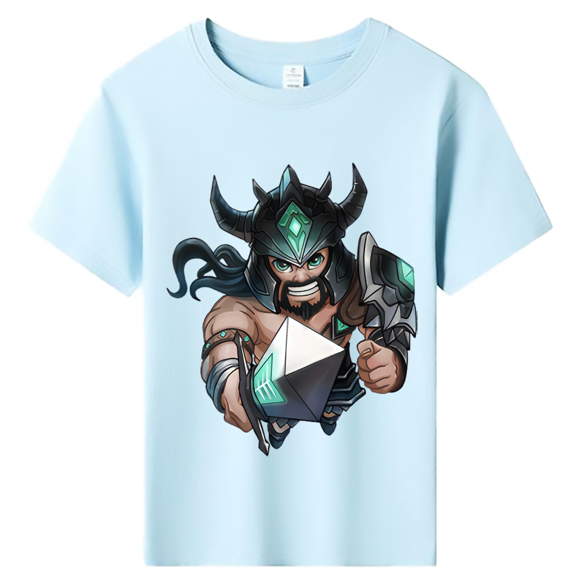 （画像用） リーグ・オブ・レジェンド League of Legends LOL 綿100％キッズTシャツ（フロントプリント）